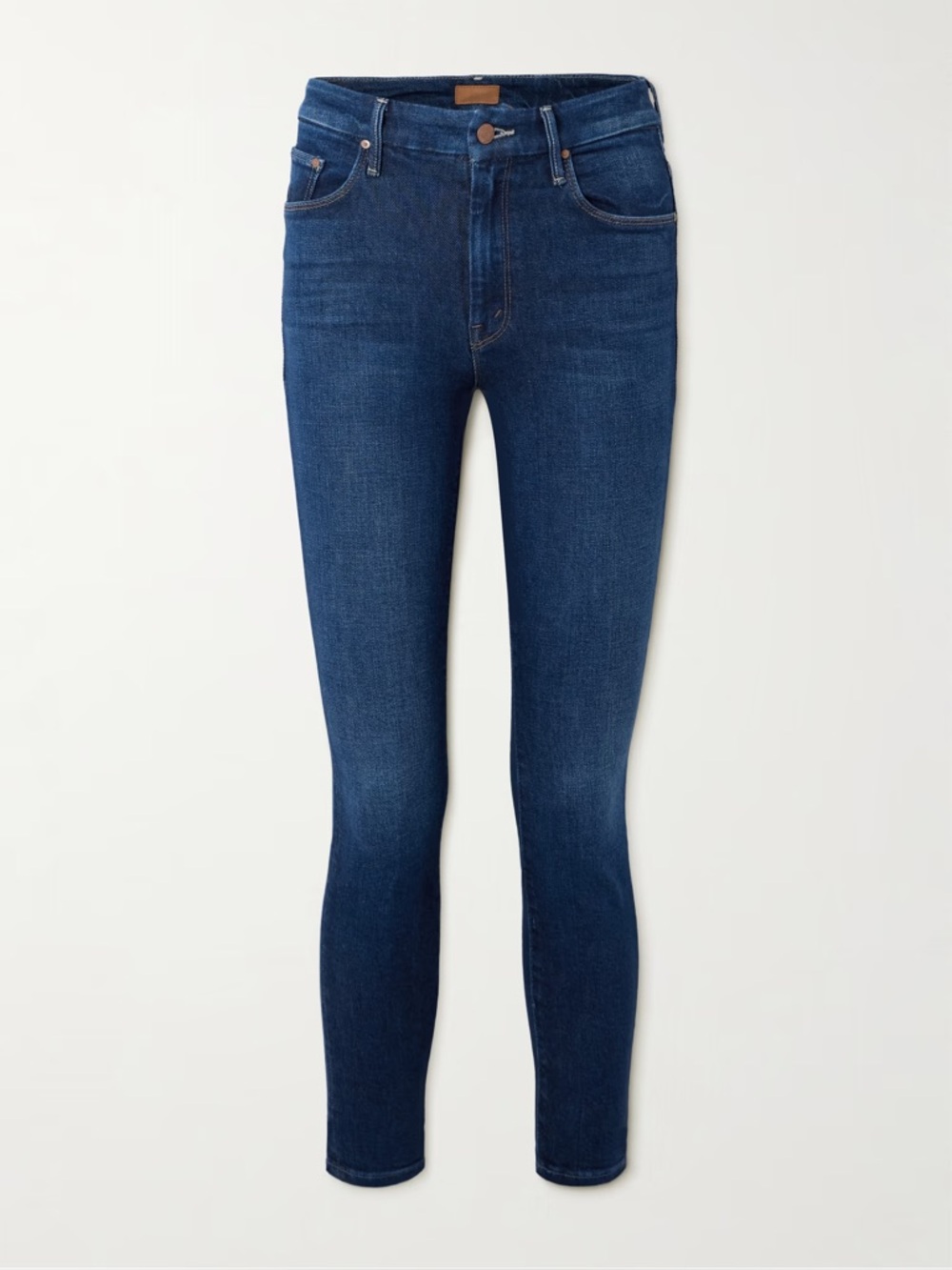 MOTHER Casual Dark Wash Denim High-Waisted Looker Ankle Jeans, EUC